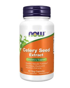 NOW Celery Seed Extract Circulatory Support 60 Veggie Caps