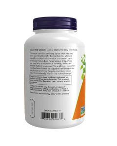 NOW Cinnamon Bark 600mg Healthy Glucose Metabolism Support 240 Caps