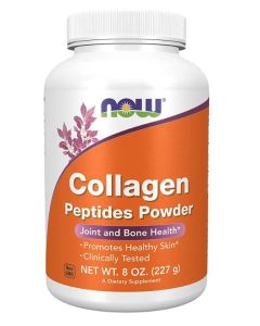 NOW Collagen Peptides Powder 8 Oz Joint Bone Health Support