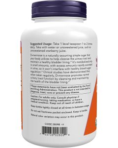 NOW D Mannose Pure Powder Healthy Urinary Tract 6 Oz. Non GMO