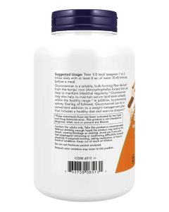 NOW Glucomannan Pure Powder 8 Oz Weight Management Supplement - supplemynts.com