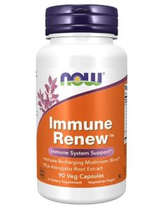 NOW Immune Renew Supplement Astragalus Root Extract 90 Veggie Caps - supplemynts.com