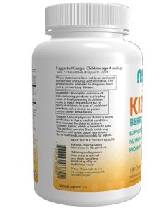 NOW Kid Vits Berry Blast Immune Support 120 Round Shaped Chewables