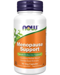 NOW Menopause Support Female Endocrine Support 90 Veggie Caps - supplemynts.com