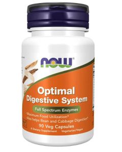 NOW Optimal Digestive System Full Spectrum Enzymes 90 Veggie Caps