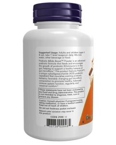 NOW Prebiotic Bifido Boost Powder Advanced Prebiotic 3 Oz