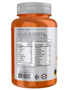 NOW Sports Amino Complete 20 Aminos Protein Blend 120 Veggie Caps - supplemynts.com