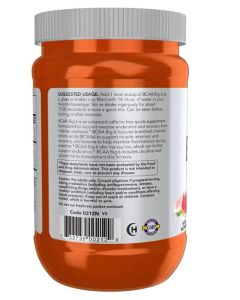 NOW Sports BCAA Big 6 Watermelon Flavor 600 Grams Powder Supplement