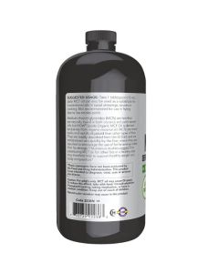 NOW Sports Organic MCT Oil 32 Fl Oz Keto Friendly Weight Management - supplemynts.com