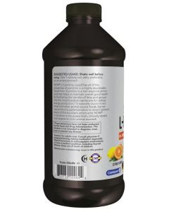 NOW Sports Triple Strength L Carnitine Liquid 3000mg Energy Production