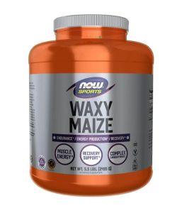 NOW Sports Waxy Maize Powder 5.5 Lbs Energy Production Supplement