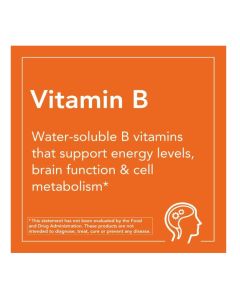 NOW Sustained Release B100 Energy Production Support 100 Tablets