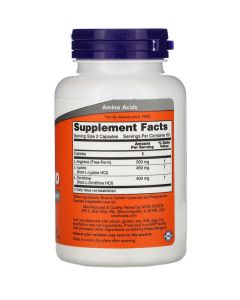 NOW Tri Amino 120 Caps Supports Protein Metabolism - supplemynts.com