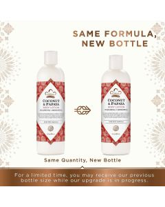 Nubian Heritage Polishing Renewing Coconut Papaya Body Lotion 13 Oz