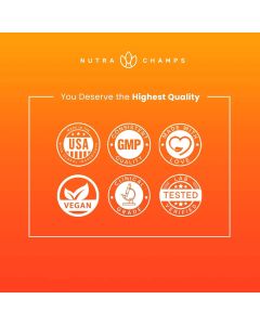 Nutra Champs L Arginine Nitric Oxide Energy Booster 60 Veggie Caps