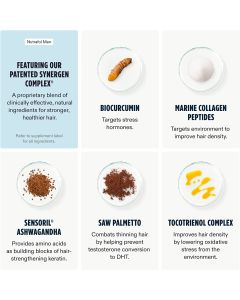 Nutrafol Men Hair Growth Nutraceutical Supplement 120 Caps - supplemynts.com