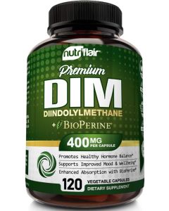 Nutriflair Premium Dim Bioperine Mood Enhancer 120 Veggie Caps - supplemynts.com