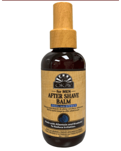 OKAY Men After Shave Balm Menthol 4oz Cooling Effect