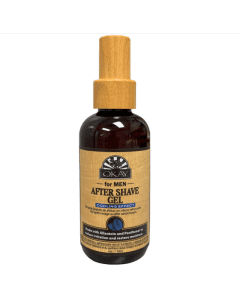 OKAY Men After Shave Gel Cooling Effect 4oz