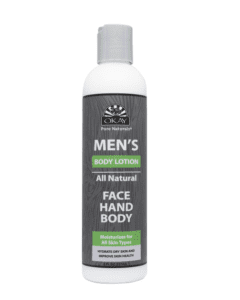 OKAY Men All Natural Body Hand Face Lotion 8oz / 237ml