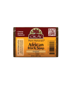 OKAY Pure Naturals African Black Original Soap 5.5oz / 142gr