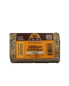 OKAY Pure Naturals African Black Original Soap 8.5oz / 241gr