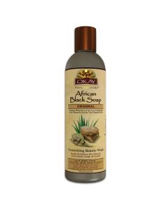 OKAY Pure Naturals African Black Soap Liquid Original 8oz / 237ml