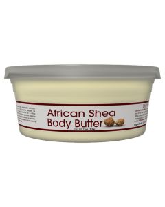 OKAY Pure Naturals African Shea Butter Jar White 7.5 oz