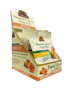 OKAY Pure Naturals Apricot Facial Scrub Blemish Control 1.5oz / 43gr