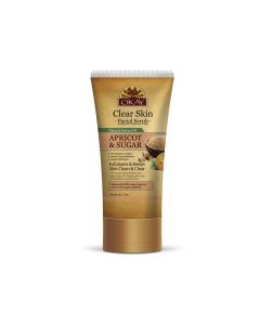 OKAY Pure Naturals Apricot Sugar Facial Scrub 6oz / 170gr