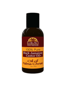 OKAY Pure Naturals Black Jamaican Castor Oil 4oz Palma Christi