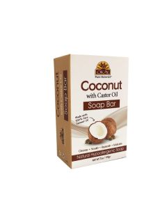OKAY Pure Naturals Coconut Castor Oil Soap Bar