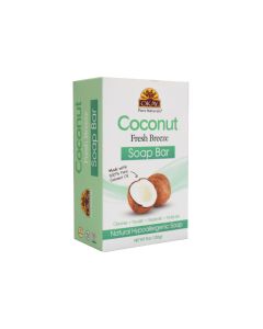 OKAY Pure Naturals Coconut Fresh Breeze Soap Bar