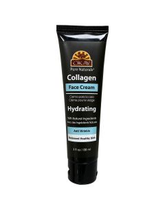 OKAY Pure Naturals Collagen Hydrating Face Cream 3 oz Anti Wrinkle - supplemynts.com