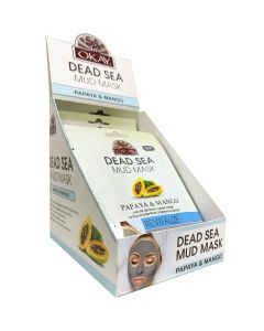 OKAY Pure Naturals Dead Sea Mud Mask Papaya Mango 1.5oz / 44ml
