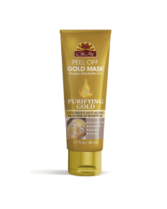 OKAY Pure Naturals Gold Peel Off Black Mask 1.7oz / 50ml