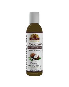 OKAY Pure Naturals Hot Oil Treatment Coconut Oil 6oz / 117ml