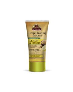 OKAY Pure Naturals Lemon Sugar Facial Scrub 6oz / 170gr