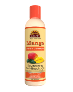OKAY Pure Naturals Mango Leave In Conditioner 8oz / 237ml - supplemynts.com