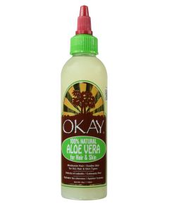 OKAY Pure Naturals Natural Aloe Vera Oil 4oz / 118ml