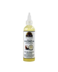 OKAY Pure Naturals Pure Coconut Oil Hair & Skin 4oz / 125ml - supplemynts.com