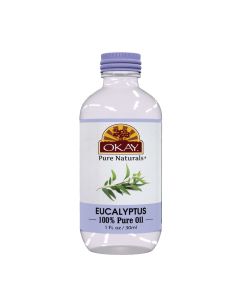 OKAY Pure Naturals Pure Eucalyptus Essential Oil 1oz / 30ml