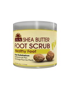 OKAY Pure Naturals Shea Butter Foot Scrub 6oz / 177ml