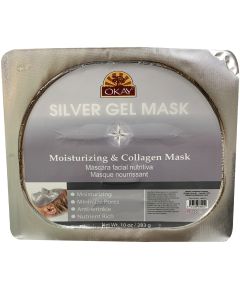 OKAY Pure Naturals Silver Gel Mask 2.47 OZ Collagen Boost - supplemynts.com