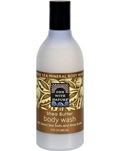 One With Nature Vanilla Shea Body Wash Dead Sea Minerals 12 Oz - supplemynts.com