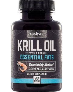 Onnit Krill Oil Pure Essential Fats 60 Softgels Omega3 Epa Dha - supplemynts.com