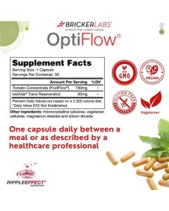 OptiFlow Blood Circulation Support Supplement 30 Caps Bricker Labs