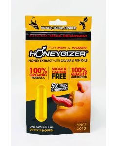Organic Honeygizer Male Female Enhancement Gold Pill - supplemynts.com