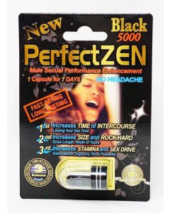 Perfect Zen Black 5000 Sexual Enhancement Pill - supplemynts.com