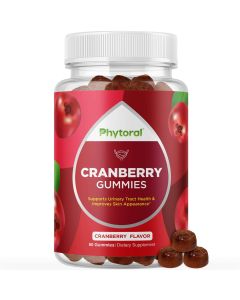 Phytoral Cranberry 60 Gummies Urinary Tract Support Supplement